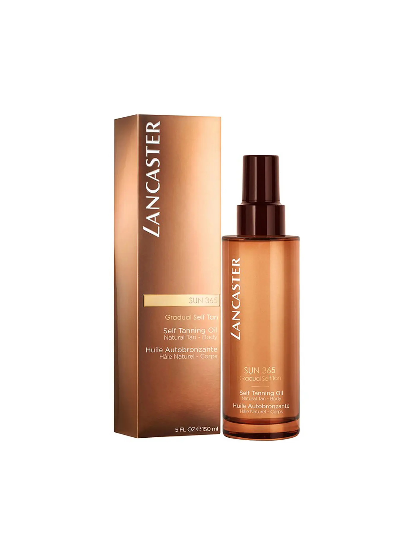 LANCASTER | Gradual Self Tan - Self Tanning Body Oil 150ml | 